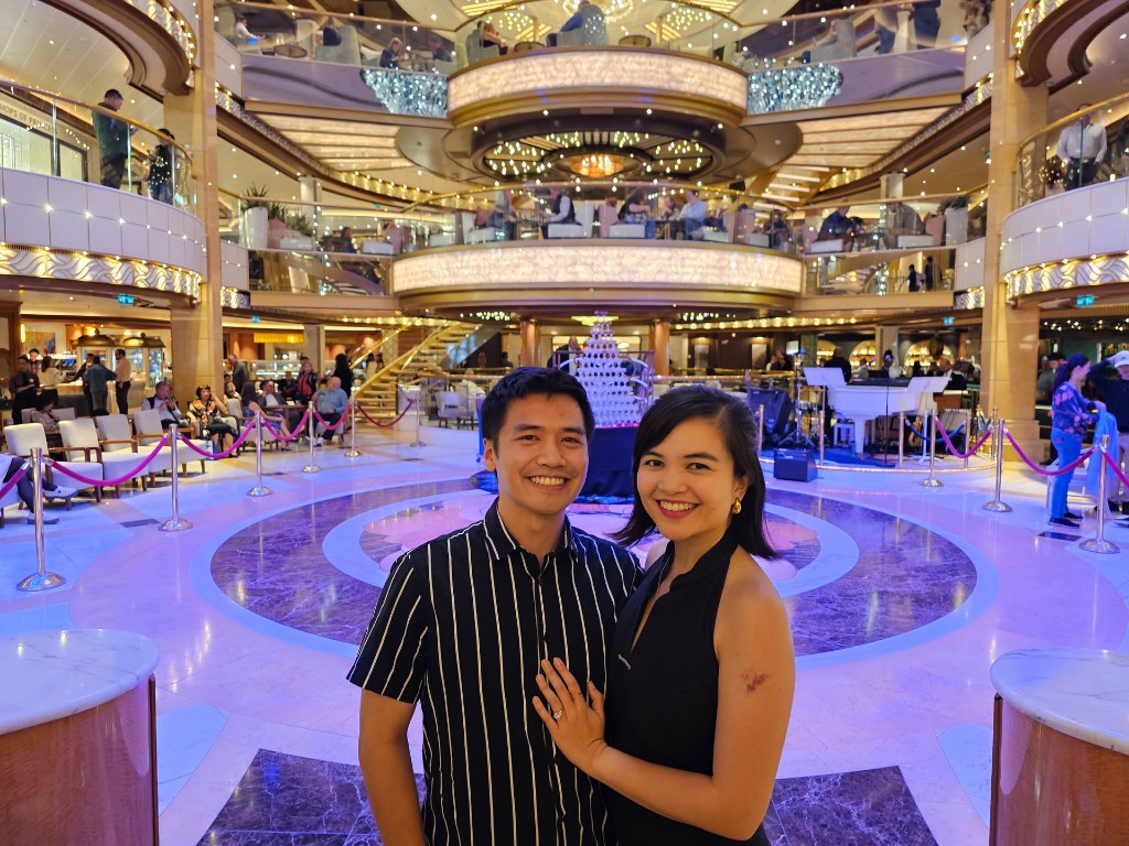 Mika on a Princess cruise in Alaska