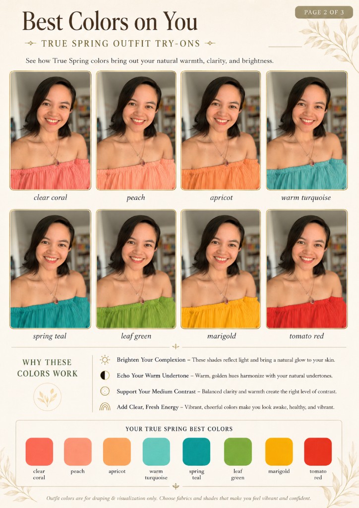 Personal color analysis — page 2