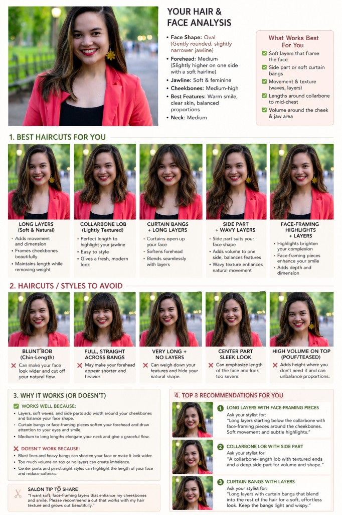 Resulting haircut analysis image