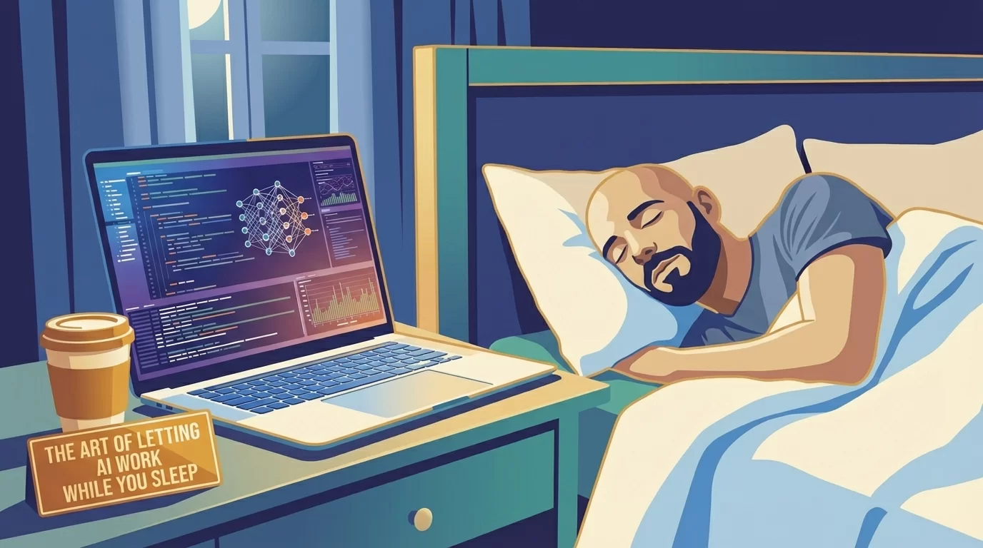 AI agents working while the founder sleeps