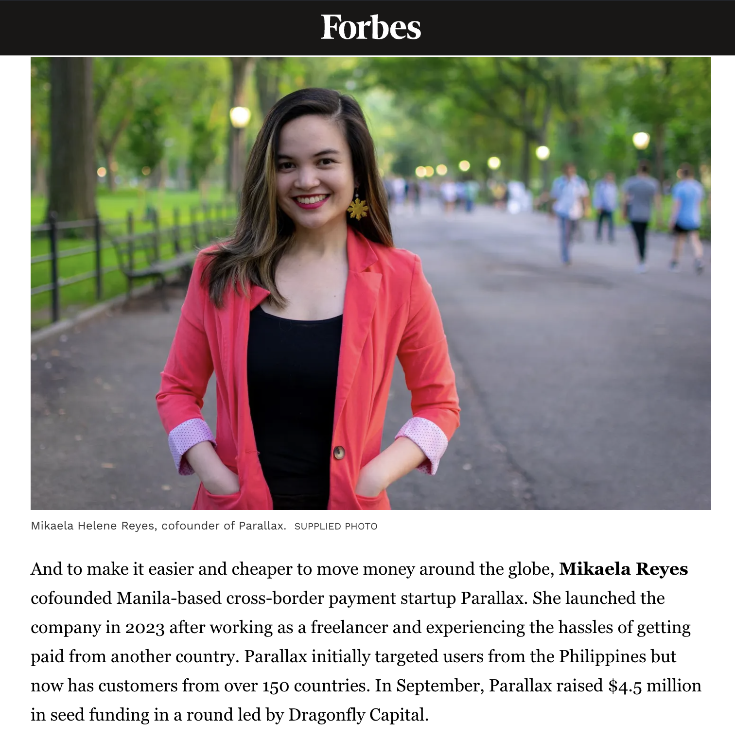 Meet The 30 Under 30 Fintech Entrepreneurs Facilitating Access To Capital (Forbes)