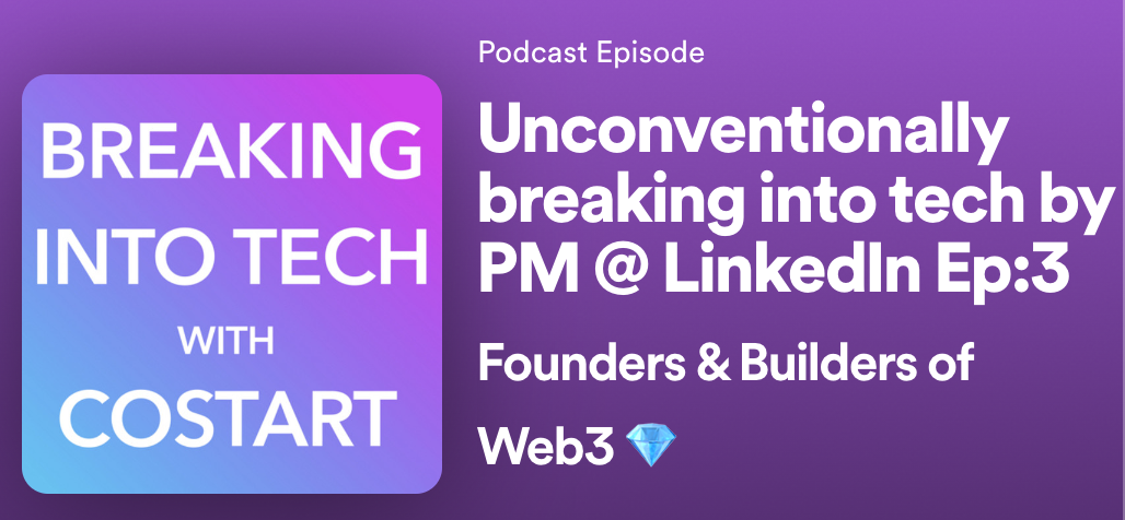 Unconventionally Breaking into Tech and Impacting Society by Mika Reyes - PM LinkedIn