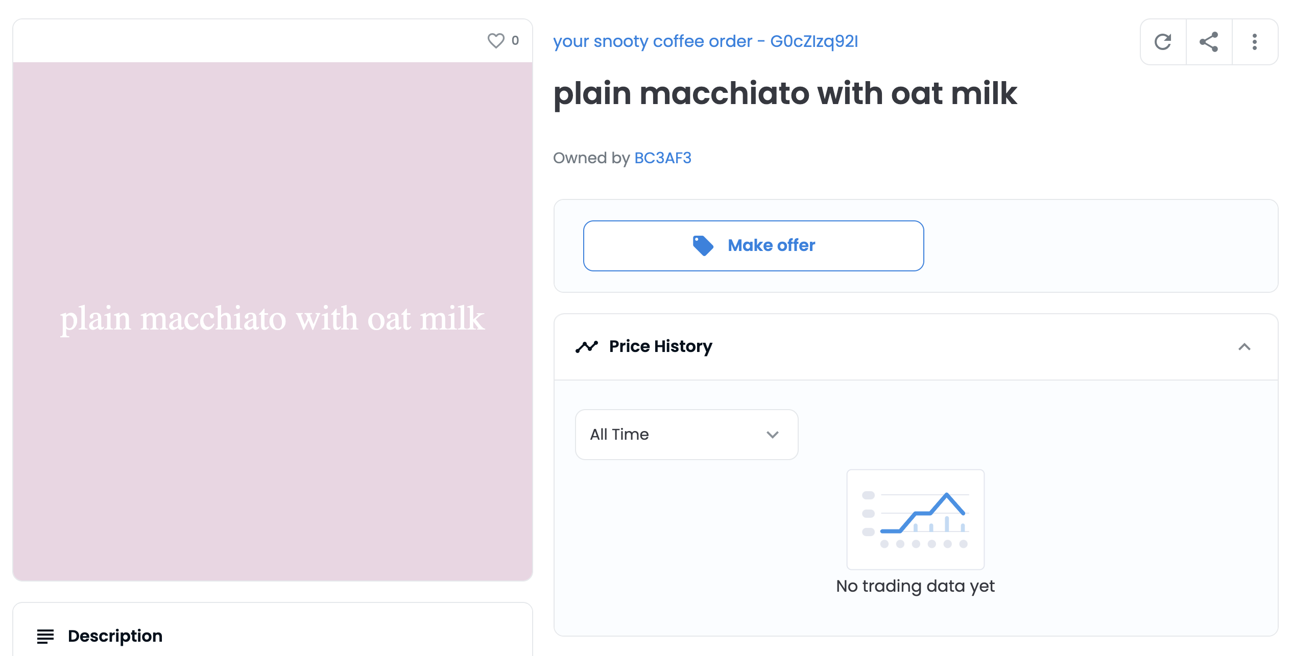 Mint a Snooty Coffee NFT